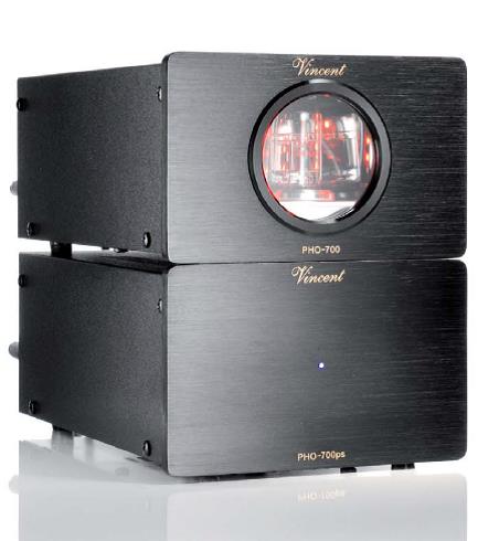 VINCENT PHO-700 PREAMPLIFICATEUR PHONO HYDRIDE A TUBES